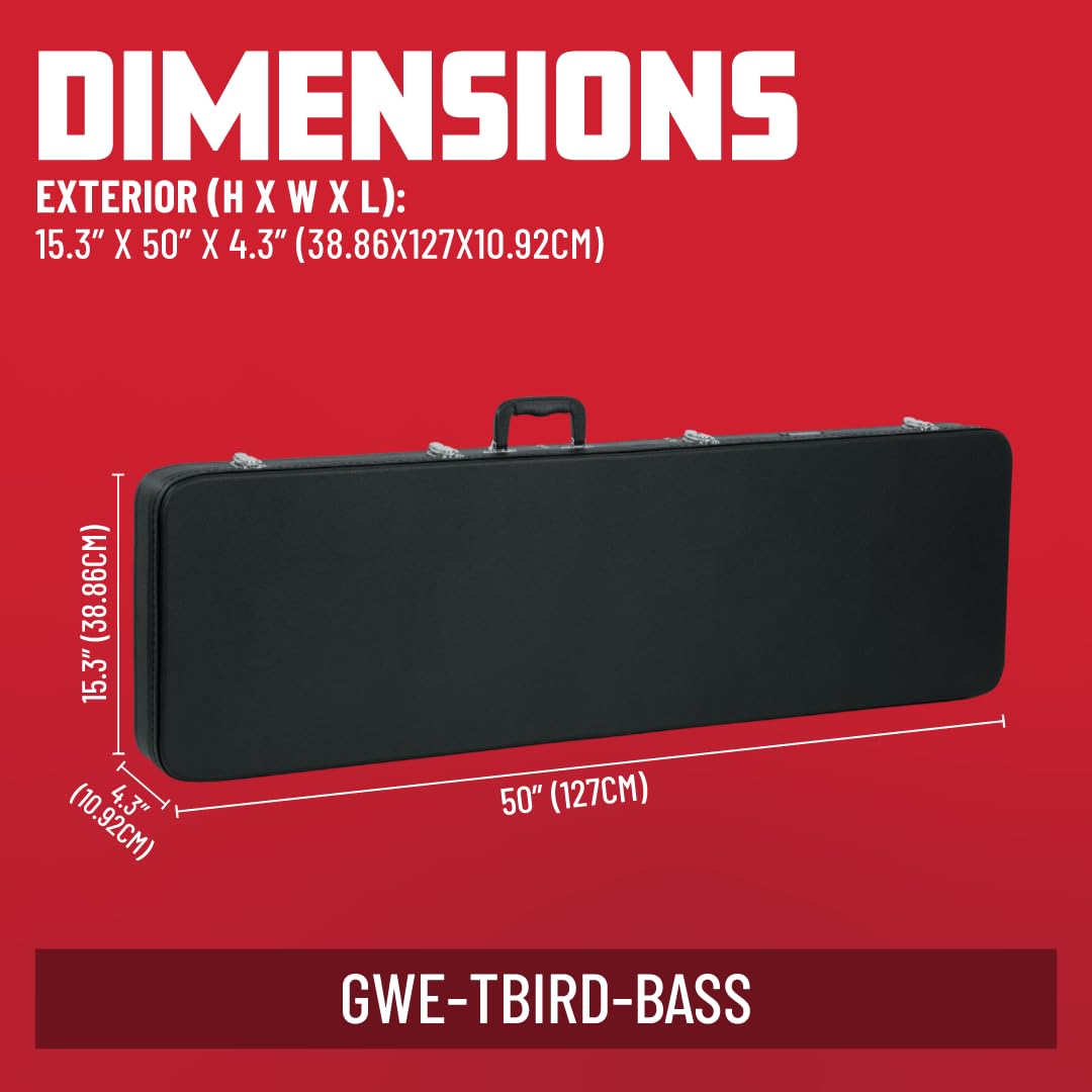Gibson Thunderbird Ⅳ ハードケース・ギグケース Amazon.com: Gator Cases Hard-Shell Wood Case for Thunderbird